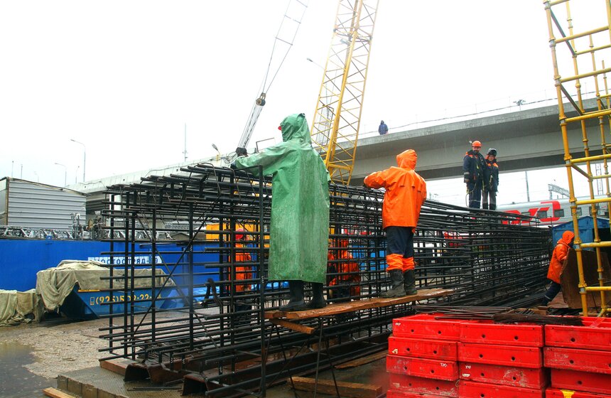 Строительство участка Северо-Восточной хорды. Фото 6 фото