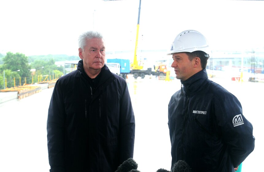 Строительство участка Северо-Восточной хорды. Фото 12 фото