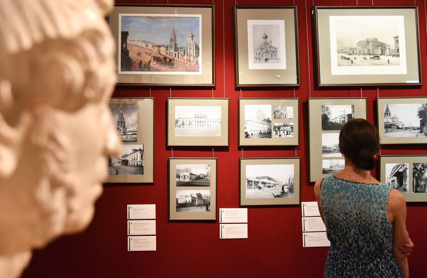 Выставку в музее А.С. Пушкина приурочили к 870-летию Москвы 12 фото
