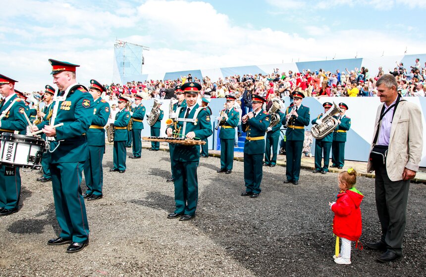 Репетиция морского парада в честь Дня ВМФ прошла в Кронштадте 29 фото