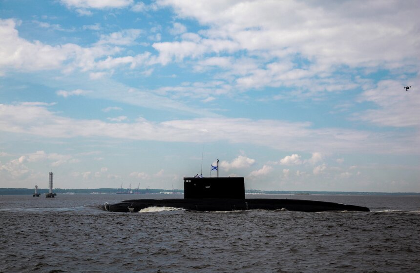 Репетиция морского парада в честь Дня ВМФ прошла в Кронштадте 16 фото