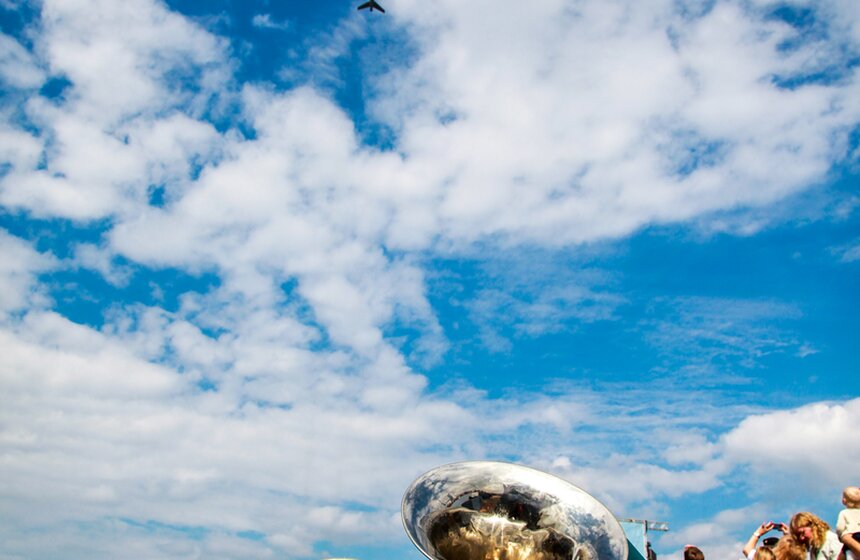 Репетиция морского парада в честь Дня ВМФ прошла в Кронштадте 26 фото