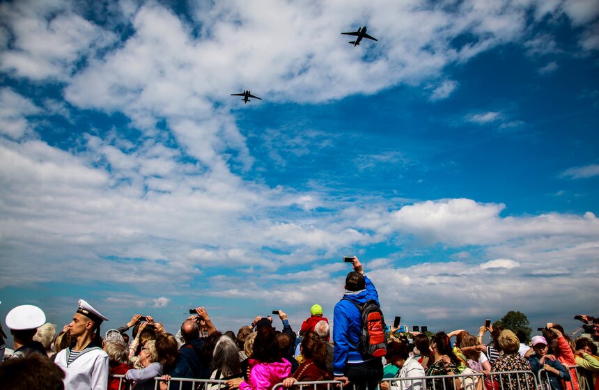 Репетиция морского парада в честь Дня ВМФ прошла в Кронштадте 22 фото