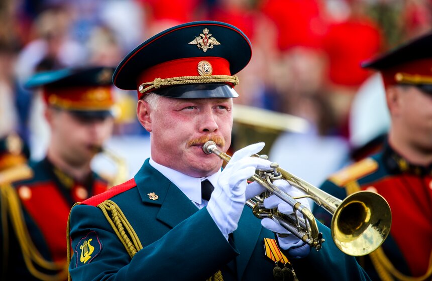 Репетиция морского парада в честь Дня ВМФ прошла в Кронштадте 13 фото