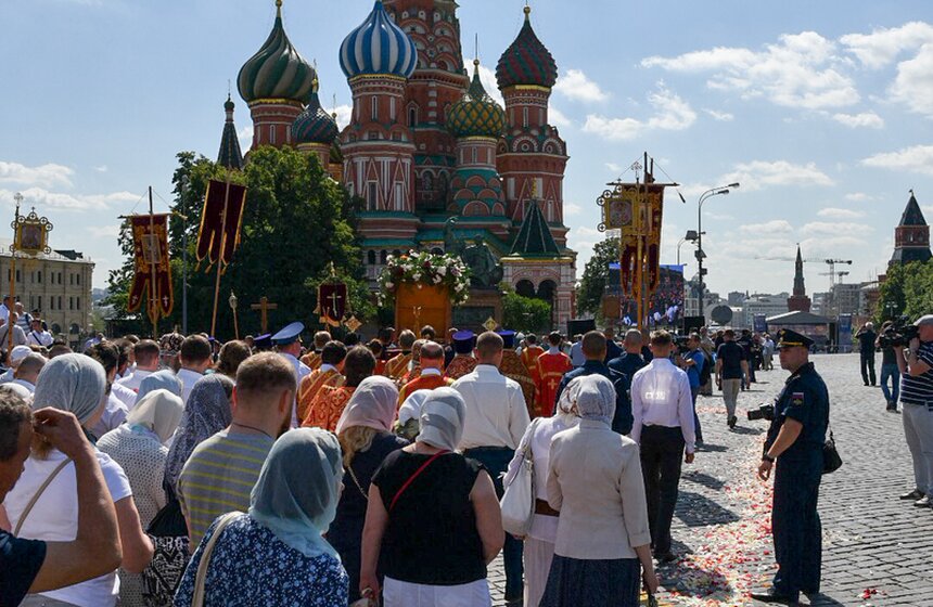 День ВДВ на улице Ильинка. Фото 12 фото