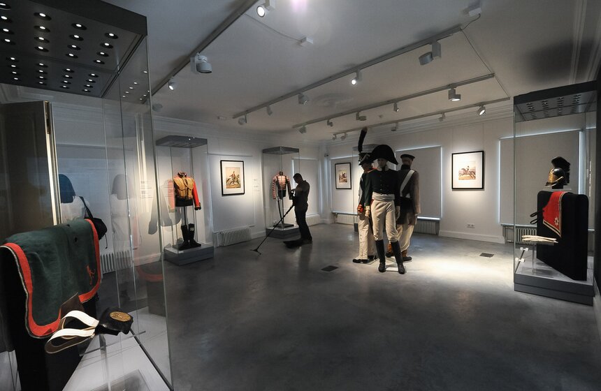 Новый раздел выставки военной одежды открылся в музее РВИО 21 фото