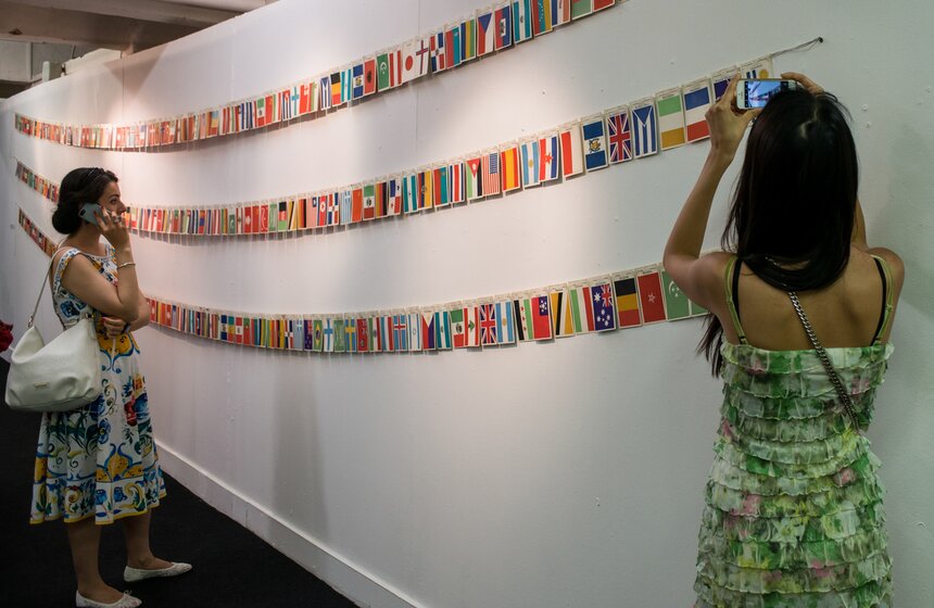 Выставка "Три фестиваля" открылась в столице 14 фото