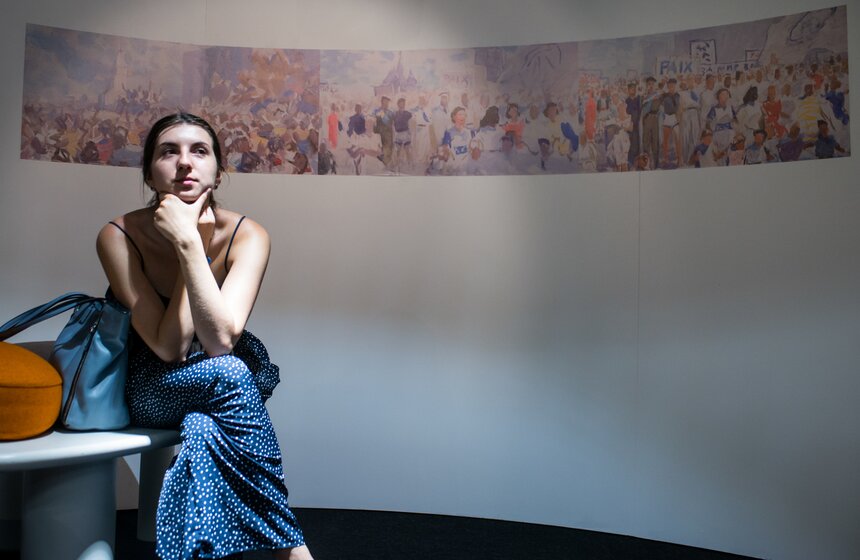 Выставка "Три фестиваля" открылась в столице 13 фото