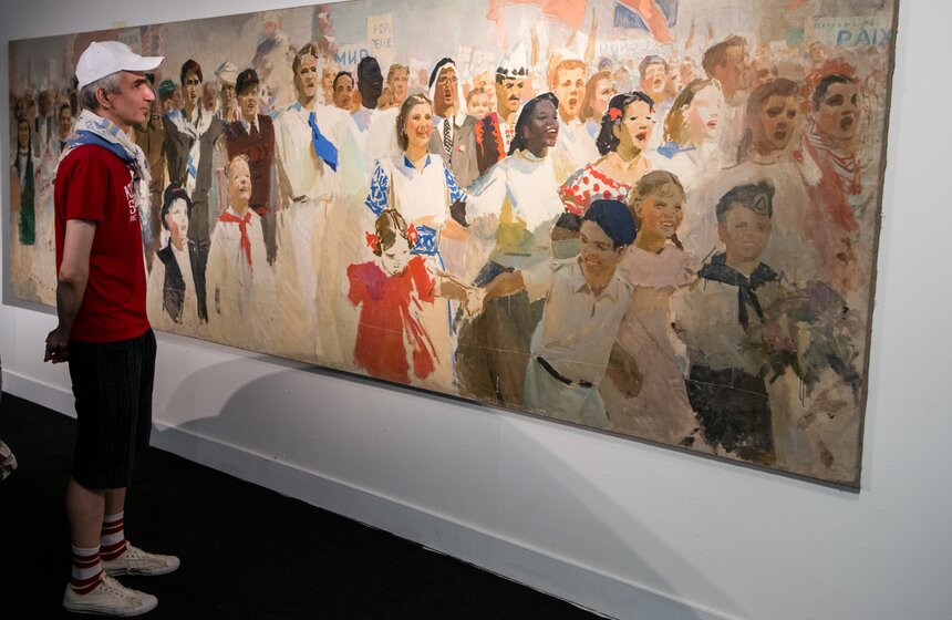 Выставка "Три фестиваля" открылась в столице 18 фото
