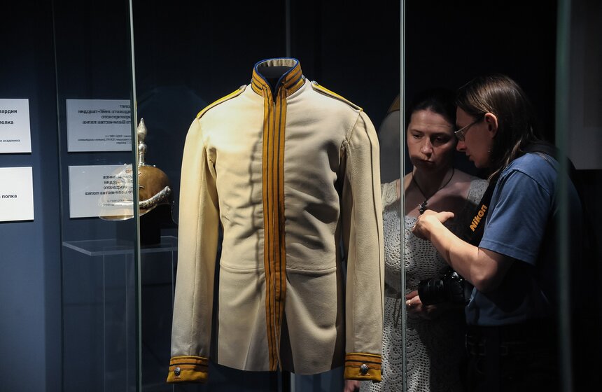 Новый раздел выставки военной одежды открылся в музее РВИО 5 фото