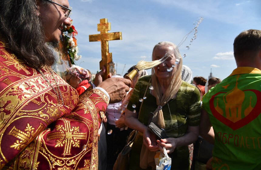 День ВДВ на улице Ильинка. Фото 37 фото