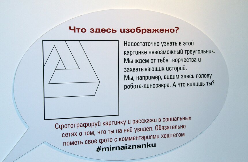 В Планетарии открылась выставка иллюзий "Мир наизнанку" 9 фото