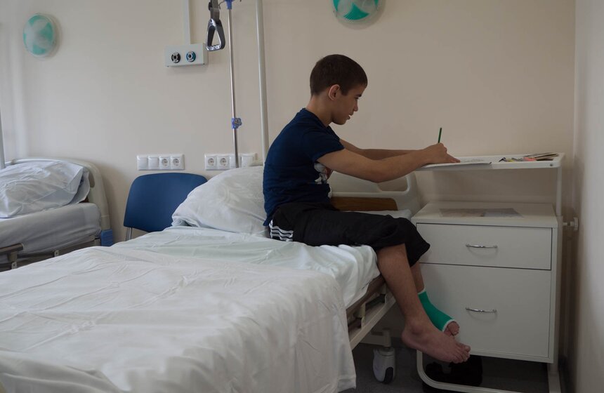 Сергей Собянин в Городской клинической больнице имени Юдина 3 фото