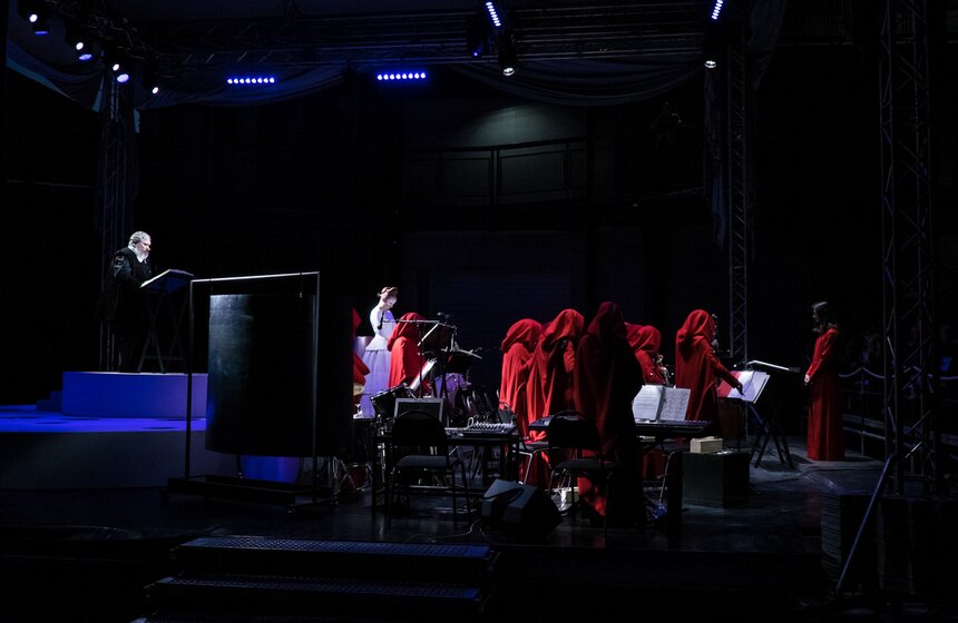 Пресс-показ спектакля "Галилео. Опера для скрипки и ученого" 4 фото