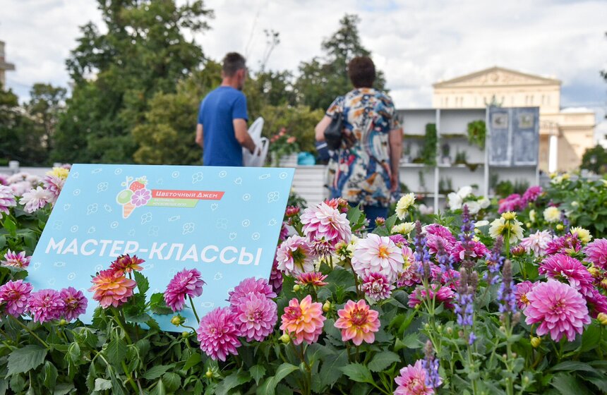 Фестиваль "Московское лето. Цветочный джем" открылся в столице 23 фото