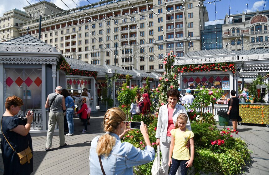 Фестиваль "Московское лето. Цветочный джем" открылся в столице 7 фото