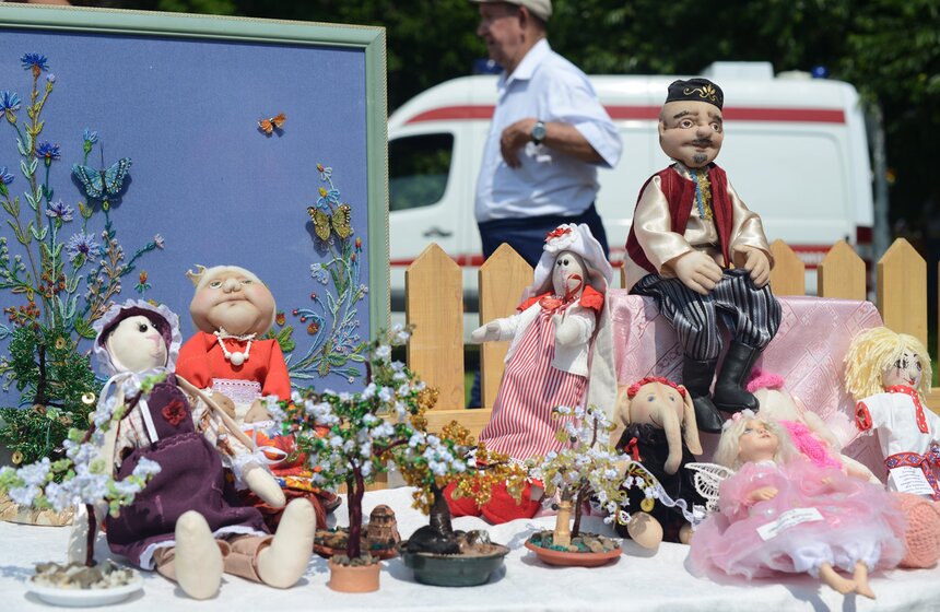 В "Коломенском" отметили праздник Сабантуй 7 фото