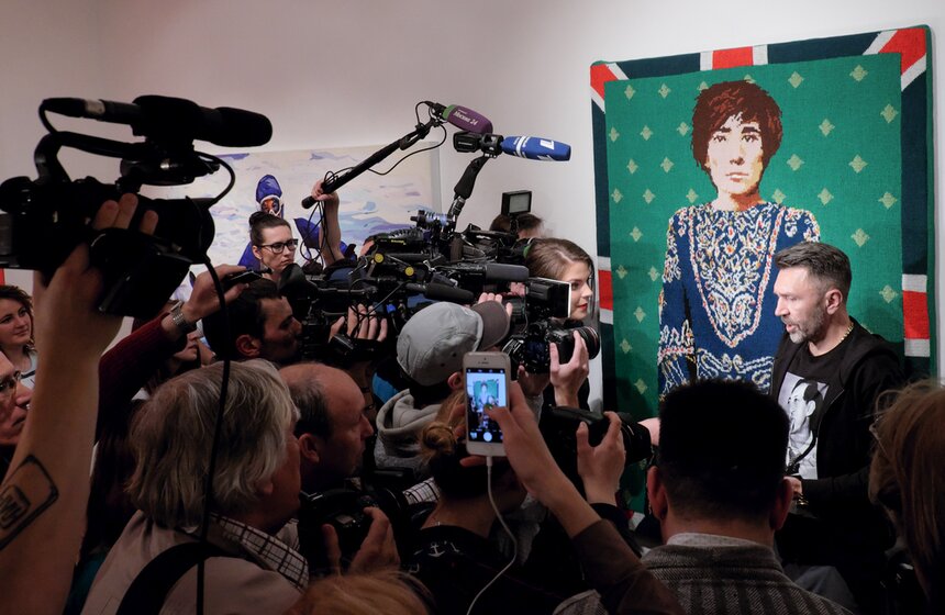 Московский музей современного искусства открыл выставку Шнурова 16 фото