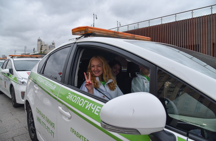 Как стартовали выставка автомобилей и экологический автопробег 22 фото