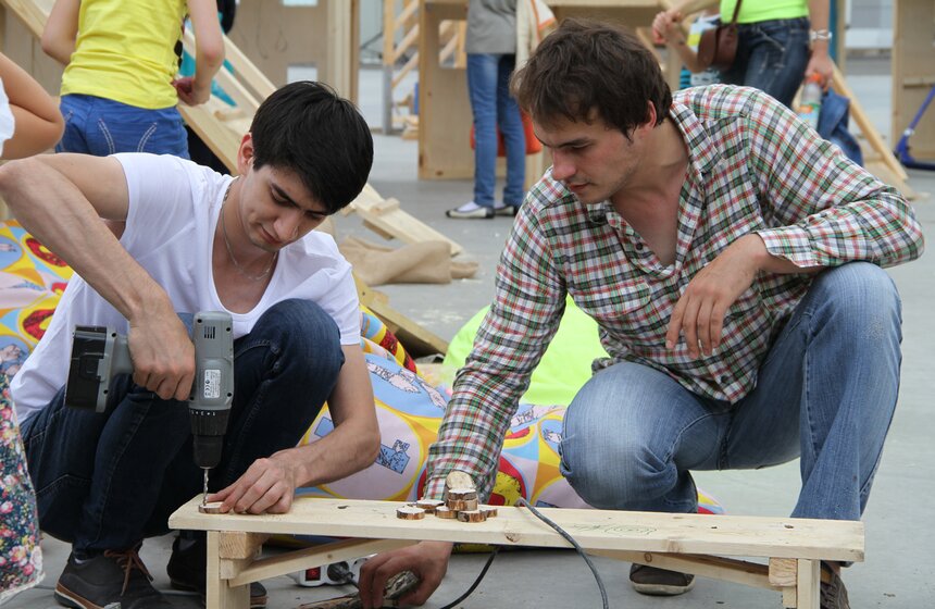 В "Сокольниках" прошел семейный фестиваль "День отца" 1 фото