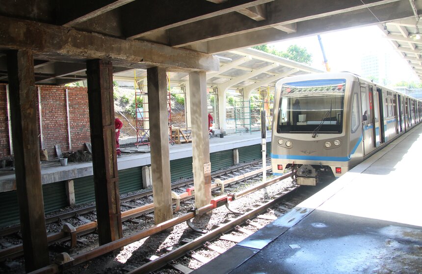 Как проходит реконструкция Филевской линии метро 1 фото