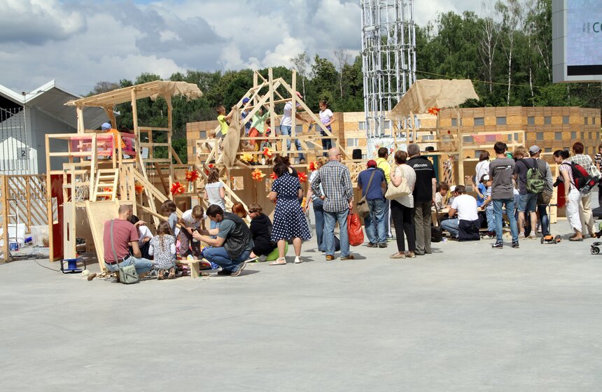 В "Сокольниках" прошел семейный фестиваль "День отца" 11 фото