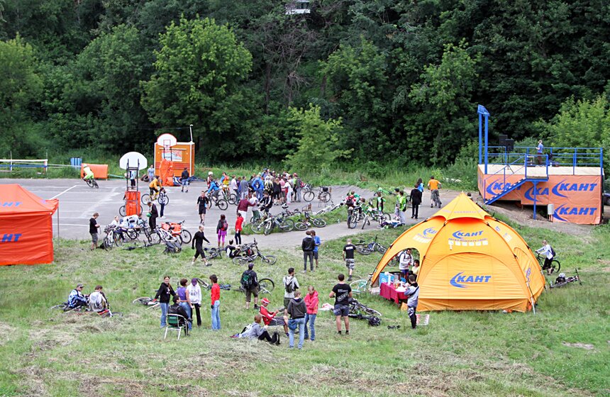 В столичном спорткомплексе организовали зону активного отдыха 15 фото