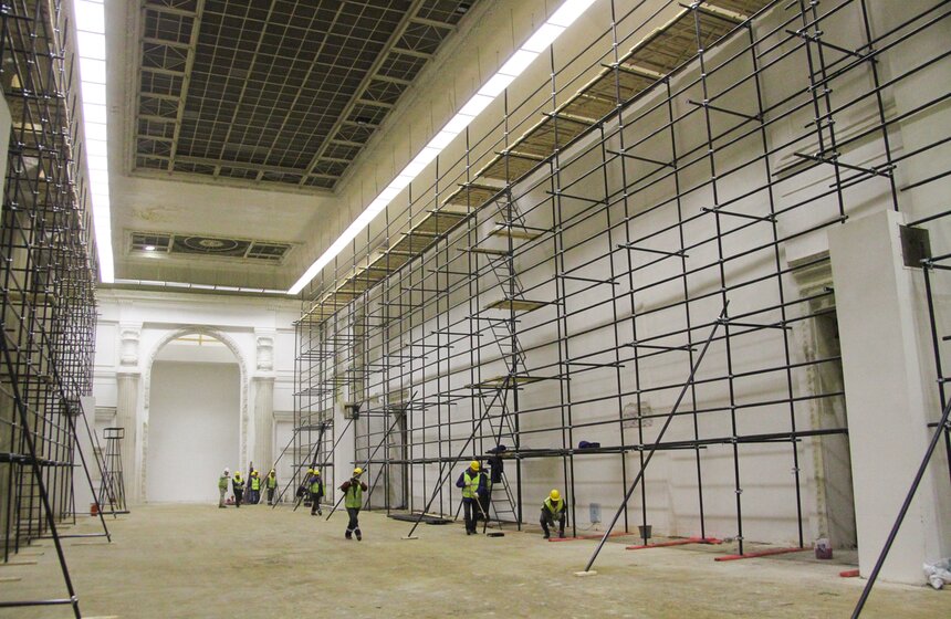 Собянин осмотрел отреставрированные павильоны на ВДНХ 5 фото