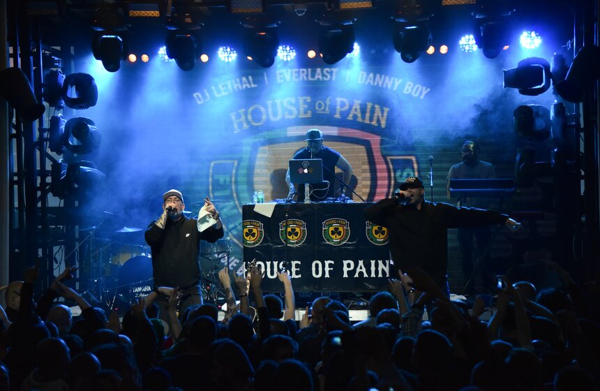 Как прошел концерт ирландской хип-хоп группы House of Pain 5 фото