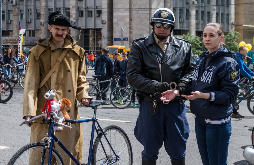 Московский велопарад собрал 40 тысяч участников. Фото 6 фото
