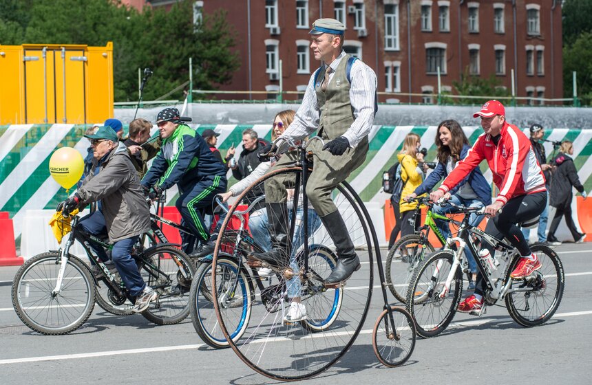 Московский велопарад собрал 40 тысяч участников. Фото 9 фото