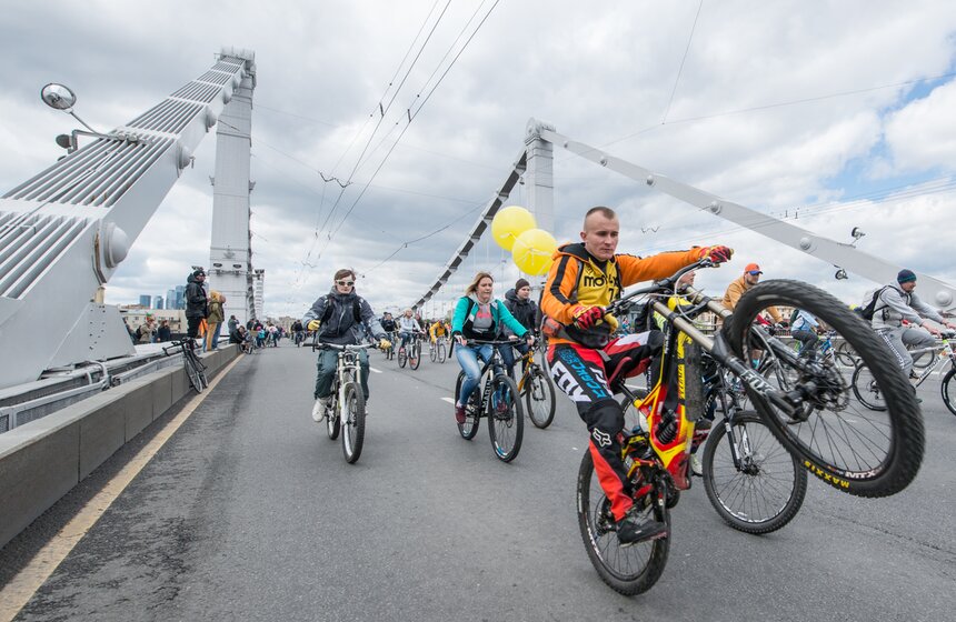 Московский велопарад собрал 40 тысяч участников. Фото 18 фото