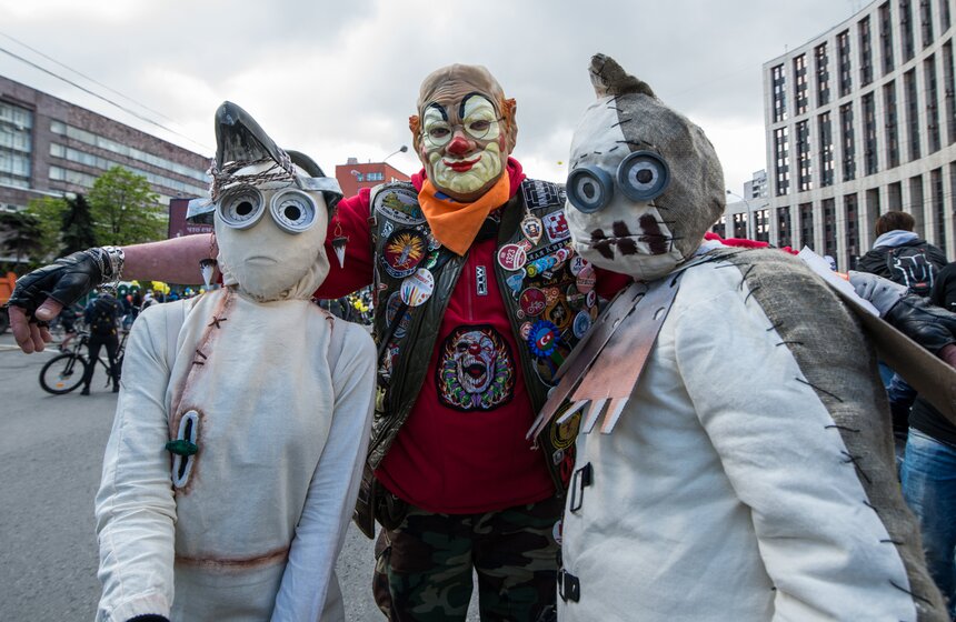 Московский велопарад собрал 40 тысяч участников. Фото 3 фото