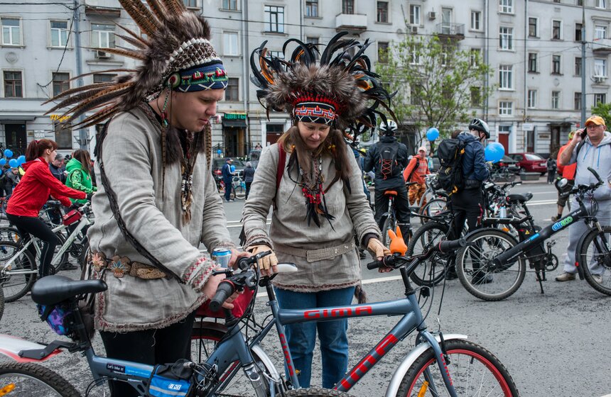 Московский велопарад собрал 40 тысяч участников. Фото 2 фото