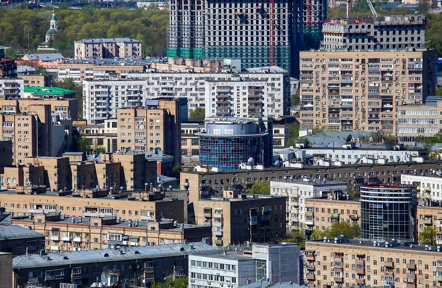 Виды Москвы с высоты облаков 11 фото