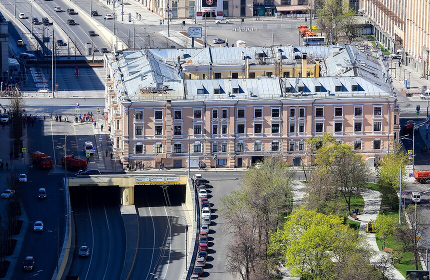 Виды Москвы с высоты облаков 16 фото