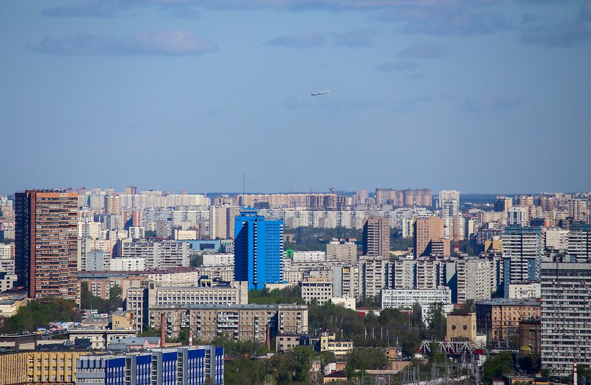 Виды Москвы с высоты облаков 21 фото