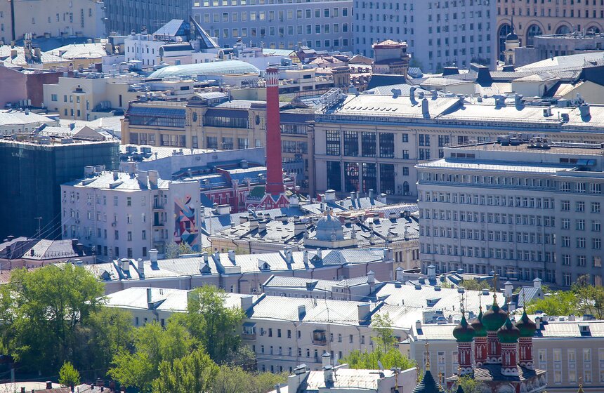 Виды Москвы с высоты облаков 32 фото