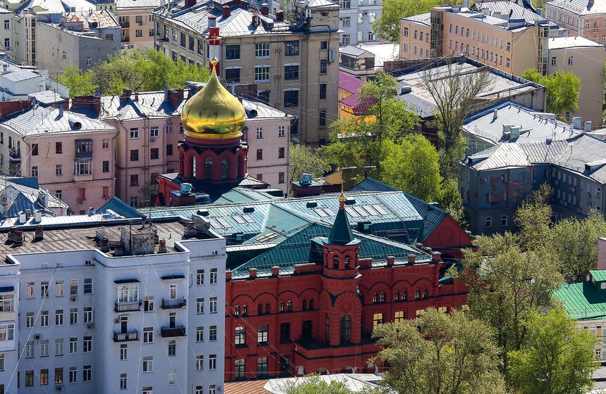 Виды Москвы с высоты облаков 28 фото