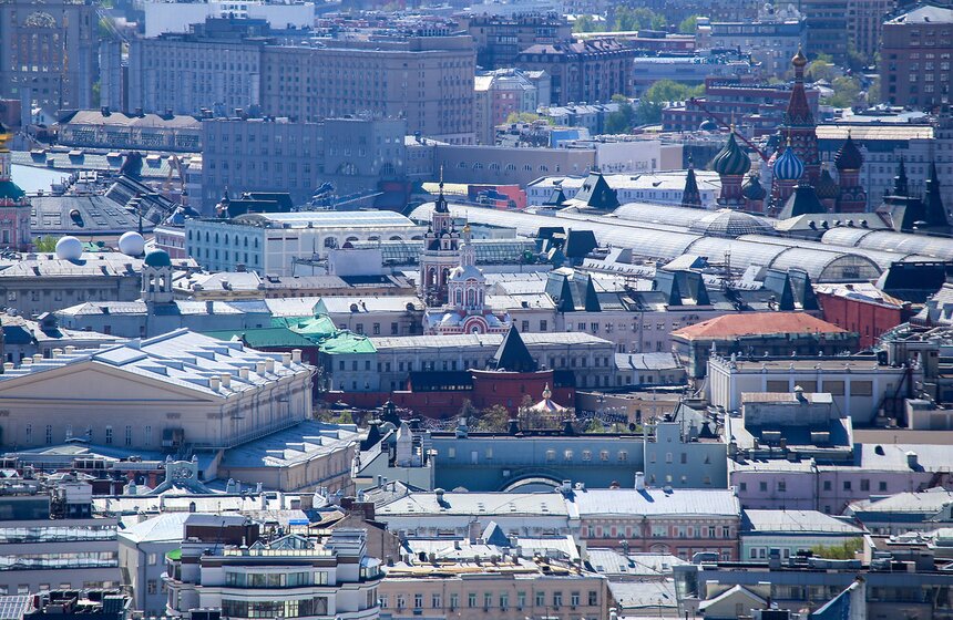 Виды Москвы с высоты облаков 31 фото