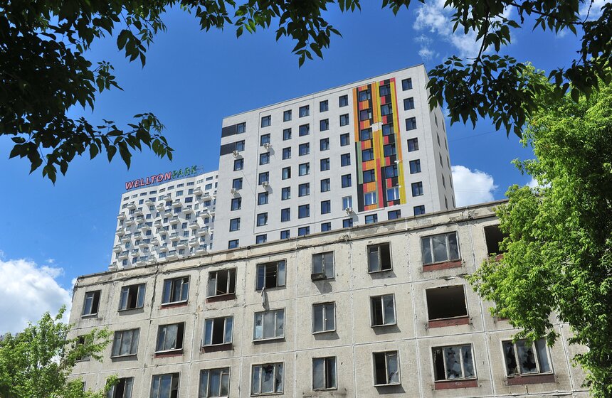 Последнюю хрущевку снесли в Хорошево-Мневниках 23 фото