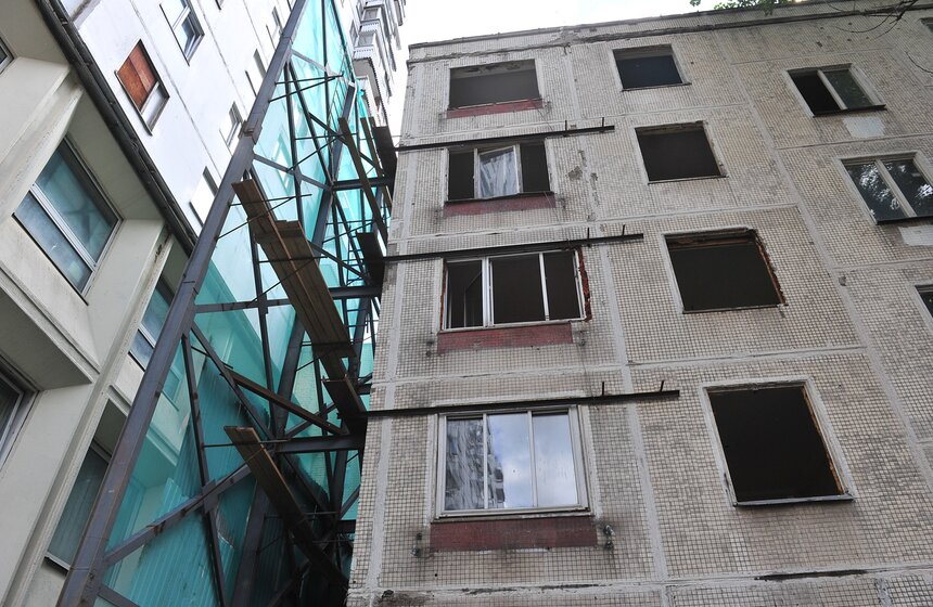 Последнюю хрущевку снесли в Хорошево-Мневниках 6 фото