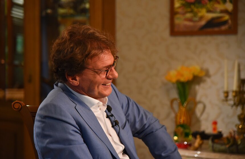 Михаил Барщевский на съемках программы "Важная персона" 16 фото