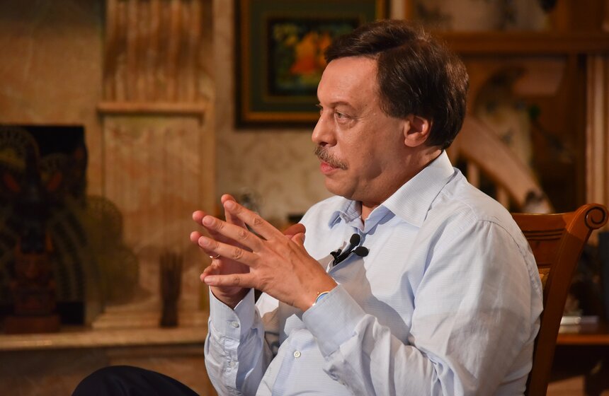 Михаил Барщевский на съемках программы "Важная персона" 19 фото