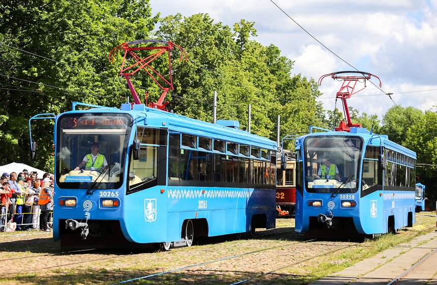 Лучшего водителя трамвая выбрали в столице 27 фото