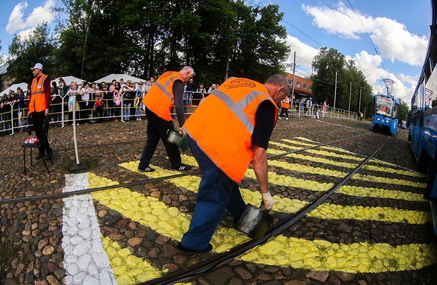 Лучшего водителя трамвая выбрали в столице 25 фото