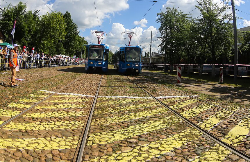 Лучшего водителя трамвая выбрали в столице 12 фото