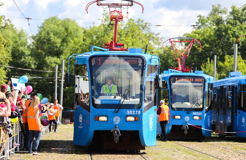 Лучшего водителя трамвая выбрали в столице 9 фото