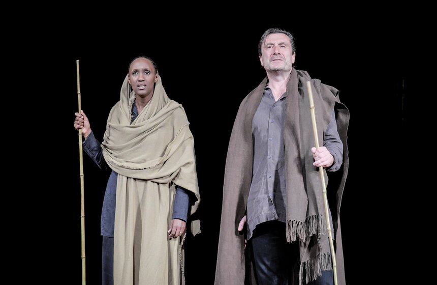 Репетиция спектакля "Поле битвы" 1 фото