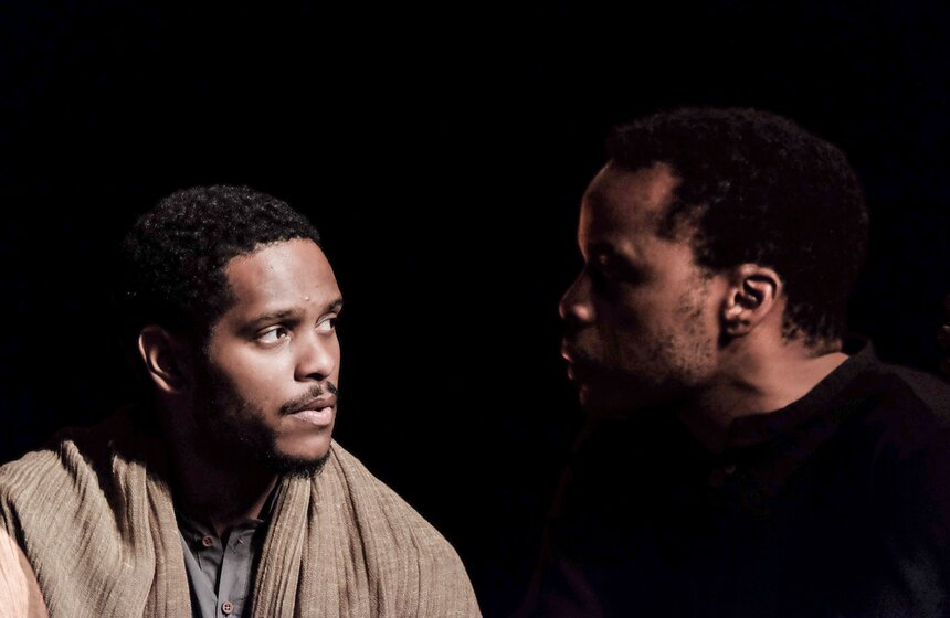 Репетиция спектакля "Поле битвы" 9 фото